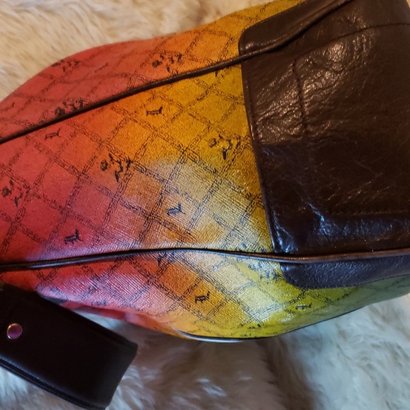 L.A.M.B. Signature Rasta Commodore Hobo Handbag - Picture 4 of 8